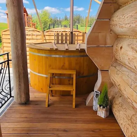 Drewniany Domek Na Wierchu Bukowiny Z Jacuzzi Vakantiehuis